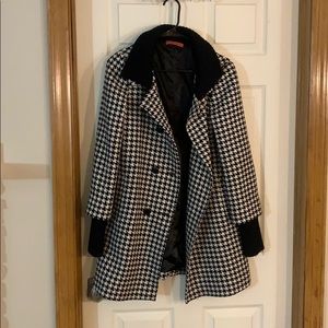 Alice and Olivia Houndstooth Coat